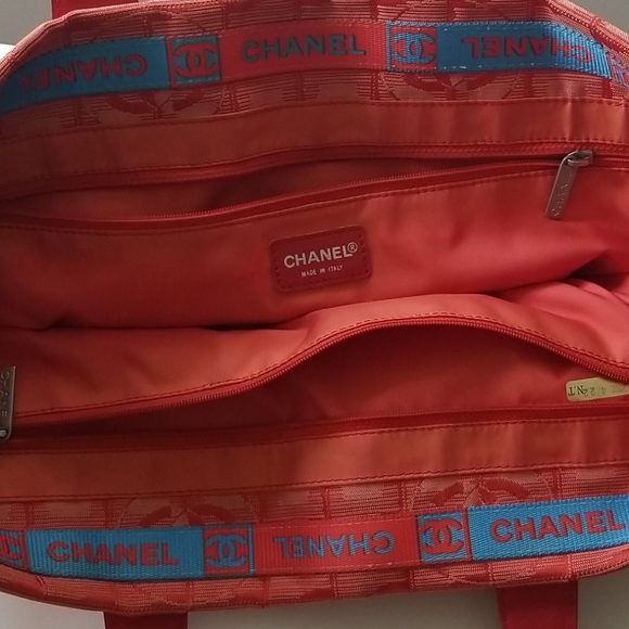 SOLD! Chanel Nylon Shopper Tote Bag - Picture 2 of 8